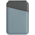 UNIQ Lyden DS magnetic RFID wallet and phone stand blue-black/washed blue-black