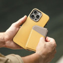 UNIQ Lyden DS magnetic RFID wallet and phone stand yellow-grey/canary yellow-flint gray UNIQ Lyden DS magnetic RFID wallet and phone stand yellow-grey/canary yellow-flint gray