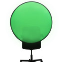 4smarts Canvas Green-Screen Chroma-Key mounted on the chair handle; diameter 110cm 460516