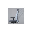 Up Up Athene ergonomic office chair Black, Grey + Blue fabric