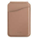 UNIQ Coehl Esme magnetic wallet with mirror and stand beige/dusty nude UNIQ Coehl Esme magnetic wallet with mirror and stand beige/dusty nude