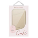 UNIQ Coehl Esme magnetic wallet with mirror and stand cream/cream