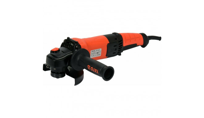 YT.ANGLE GRINDER 125mm/1400W SPEED ADJUSTMENT / REAR HANDLE