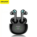AWEI Bluetooth 5.0 T15P TWS headphones + docking station black/black
