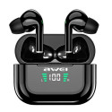 AWEI Bluetooth 5.1 T29P TWS headphones + docking station black/black