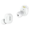 AWEI Bluetooth 5.1 T13 Pro TWS headphones + docking station white/white