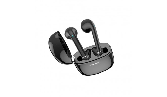 AWEI Bluetooth 5.0 T28 TWS kõrvaklapid dokkimisjaam must