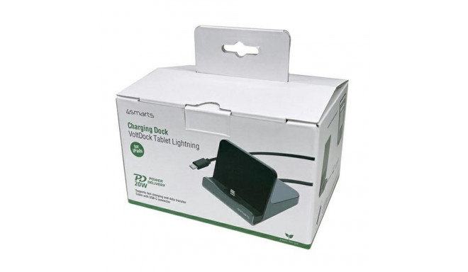 4smarts Docking Station for Tablets VoltDock Lightning 20W Gunmetal 462267