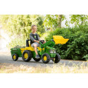 Rolly Junior John Deere traktor kopa ja käruga