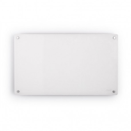 Mill White Type Glass Panel Heater 600 W W