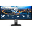 "86,4cm/34"" (3440x1440) Philips B Line 346B1C 21:9 UWQHD Curved 5ms 100Hz HDMI DP USB-C Speaker Bla