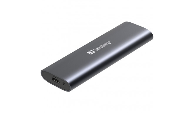 "Sandberg 136-39 Externes Speichergehäuse für M.2/NVMe SSD mit USB-C 3.2"