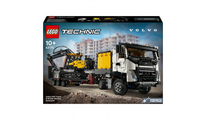 "LEGO Technic Volvo FMX LKW mit EC230 Electric Raupenbagger 42175"