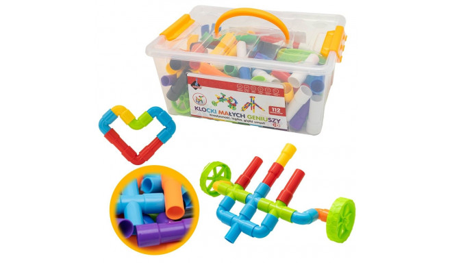 Blocks Little geniuses Connectors 112 elements