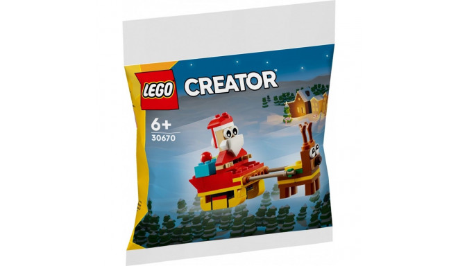 LEGO Creator toy blocks Santas Sleigh Ride (30670)