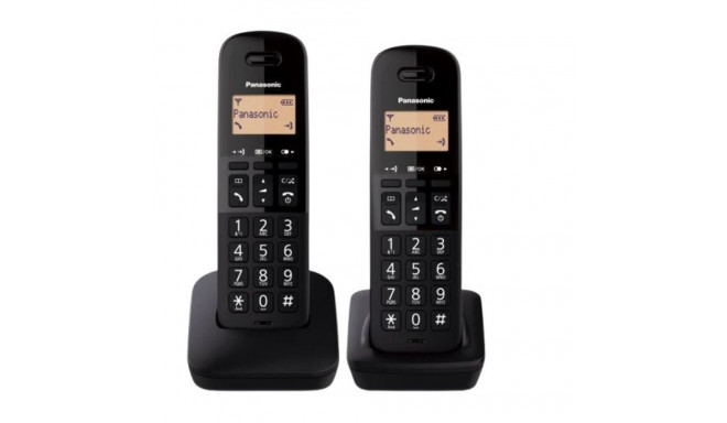 Telephone KX-TGB612 Dect Black Duo