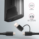 EEM2-GTS2 USB-C enclosu re Gen2 M.2 NVMe/SATA S