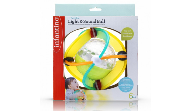 Infantino Rubber ball of lights, sound