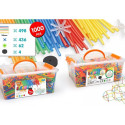 Askato toy blocks Little Straws 1000pcs