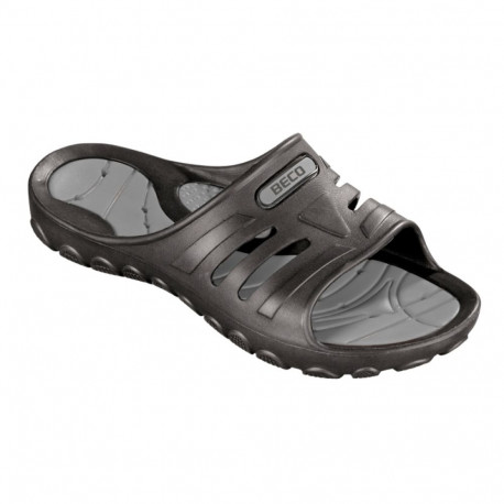 Slippers unisex BECO 90671 110 size 44 black/gray