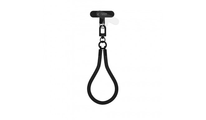 TECH-PROTECT C3S ROPE WRIST STRAP BLACK/BLACK