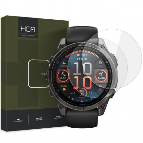 Hofi kaitseklaas Glass Pro+ 2tk Garmin fenix 8/8 Pro AMOLED 47mm