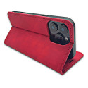 Smart Suede case for iPhone 16 Pro 6,3" red