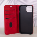 Smart Suede case for iPhone 16 Pro 6,3" red