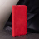 Smart Suede case for iPhone 16 Pro 6,3" red