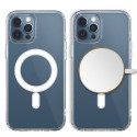 Anti Shock 1,5 mm Mag case for iPhone 12 Mini 5,4" transparent big hole