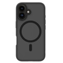 Evelatus Premium Apple iPhone 16 hübriidne tagakaas koos Magsafe ja kaamerakaitsega must