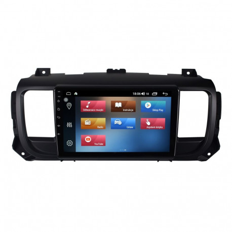 RADIO NAVIGATION GPS TOYOTA PROACE 2016+ ANDROID