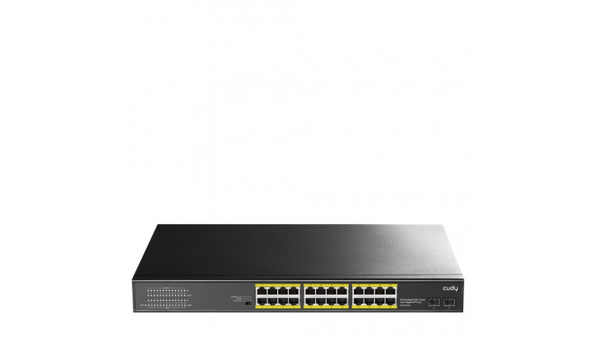Cudy GS1028PS2 network switch Gigabit Ethernet (10/100/1000) Power over Ethernet (PoE) Black