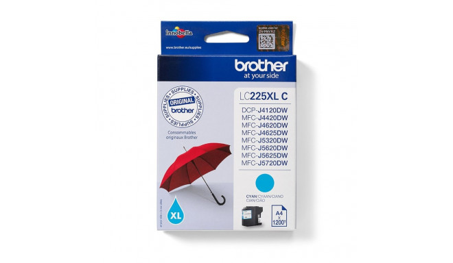 Brother LC225XLC - tsüaan - originaal - b