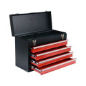 Yato YT-08874 small parts/tool box Stainless steel Black, Red