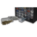 Stanley 1-93-981 small parts/tool box Small parts box Plastic Black, Transparent