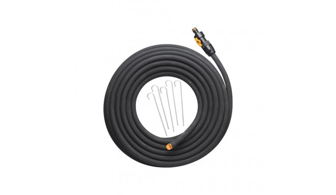 Fiskars 1025935 aiavoolik 15 m maapealne kumm must