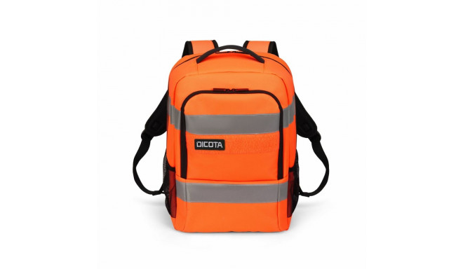 DICOTA P20471-18 backpack Rucksack Black, Grey, Orange Recycled polyethylene terephthalate (rPET)