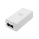 DIGITUS Gigabit Ethernet PoE Injektor 802.3af 15,4W weiĂź