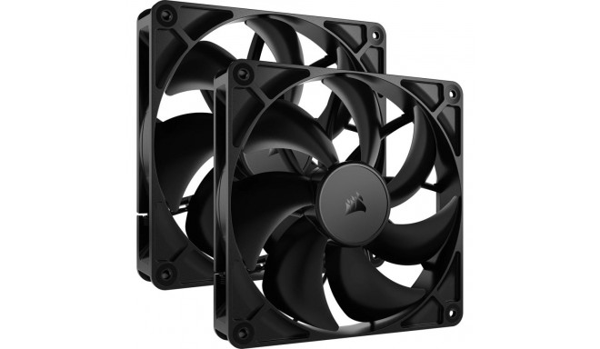 Corsair RS140 arvutikorpuse ventilaator 14 cm must 2 tk