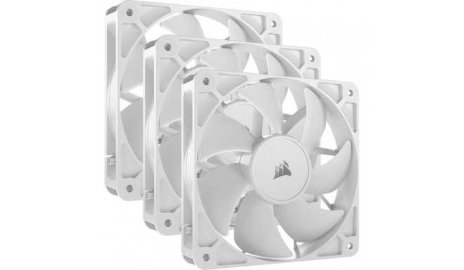 Corsair RS120 arvutikorpuse ventilaator 12 cm valge 3 tk