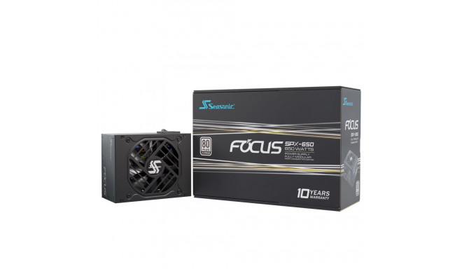 Seasonic FOCUS-SPX-650 power supply unit 650 W 20+4 pin ATX CFX Black