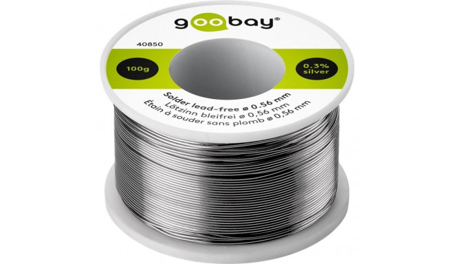 Goobay pliivaba jootetina, 0.56 mm, 100 g