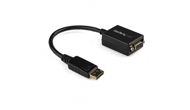 StarTech.com DisplayPort to VGA Adapter - Active DP to VGA Converter - 1080p Video - DisplayPort Cer