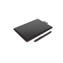 Wacom One by Medium graphic tablet Black 2540 lpi 216 x 135 mm USB