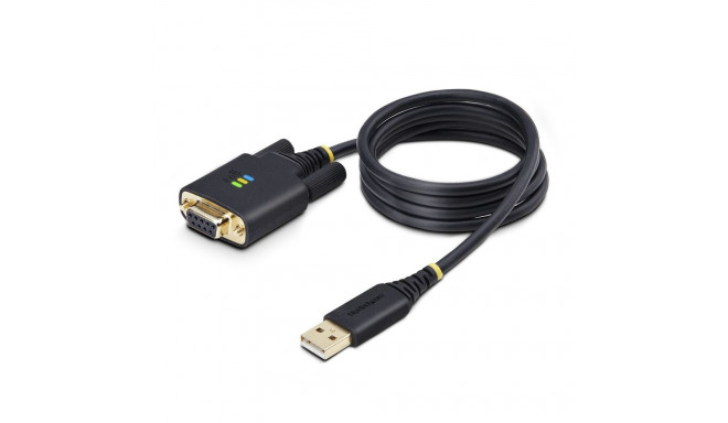 StarTech.com 0,9 m USB-nullmodemi jadakaabel, vahetatavad DB9 kruvid/mutrid, COM-i säilitamine, USB-