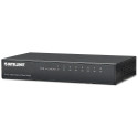 Intellinet 8-Port Fast Ethernet Office Switch, Desktop Size, Metal, IEEE 802.3az (Energy Efficient E