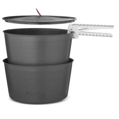 Primus 740320 camping cookware Pot set 2.3 L Aluminium, Black
