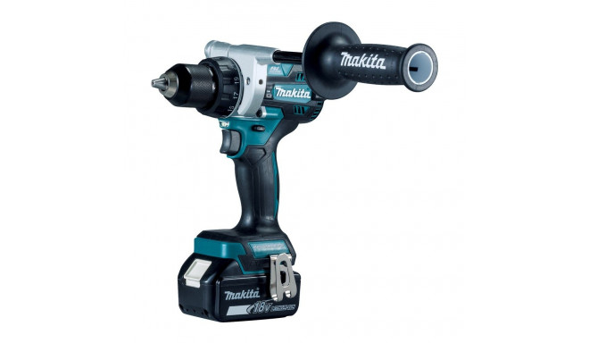 Makita DDF486RTJ drill 2100 RPM 2.6 kg Black, Blue