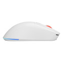 Zircon XIII Custom | Wireless | Gaming Mouse | 2.4 GHz, USB | White